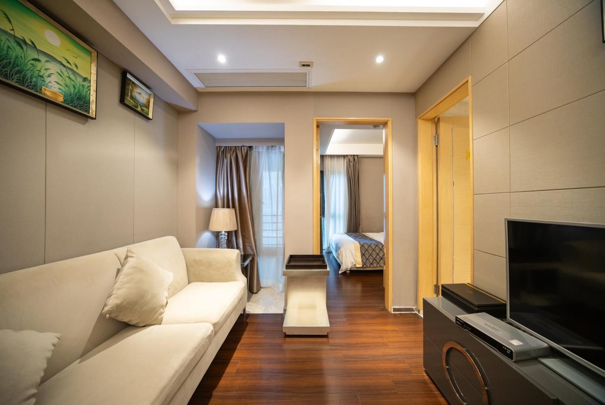 Shenzhen Binhe Impression Hotel Apartments Exteriör bild