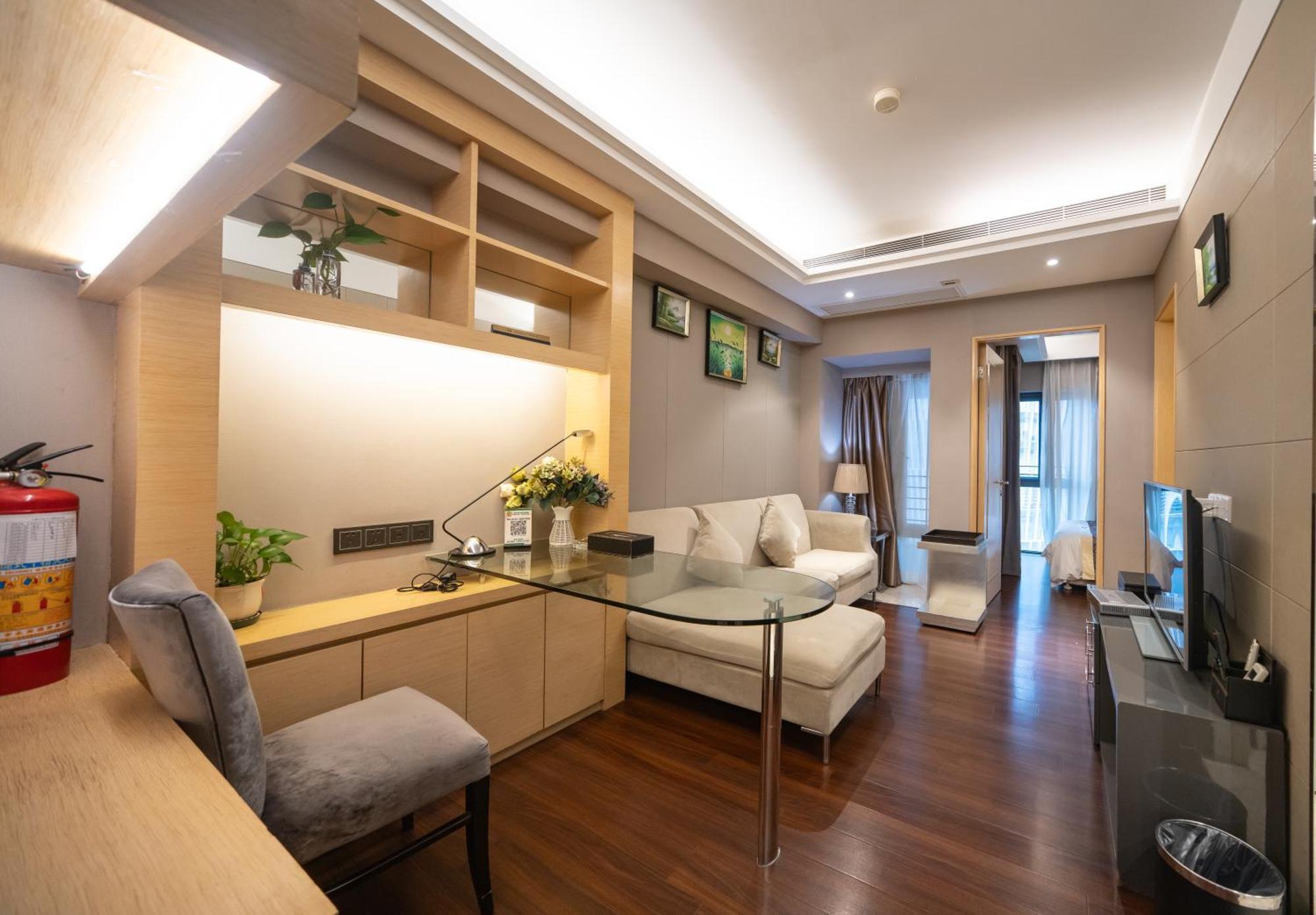Shenzhen Binhe Impression Hotel Apartments Exteriör bild