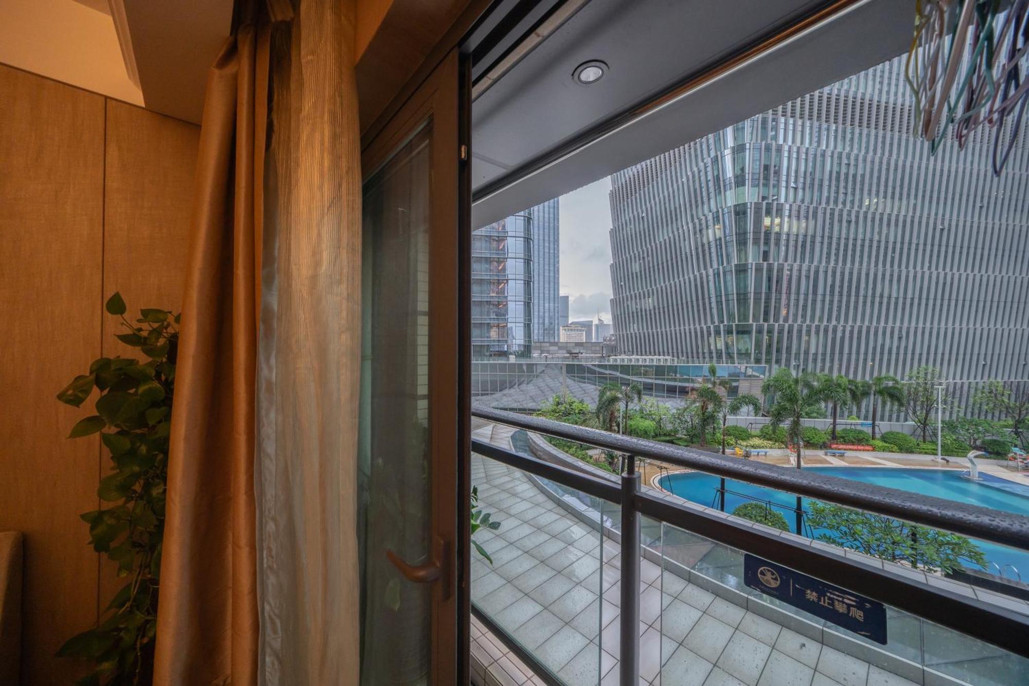 Shenzhen Binhe Impression Hotel Apartments Exteriör bild